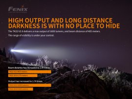 Taktická baterka Fenix TK22 V2.0