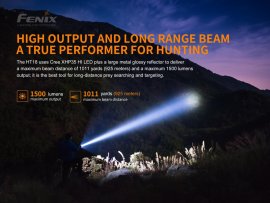 Lovecká svietidlo Fenix HT18