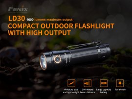 Baterka Fenix LD30 + USB batéria 3500 mAh