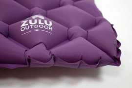 Nafukovacia podložka do auta Zulu Timi 5cm fialová