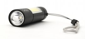 Vrecková LED baterka Cattara 120lm dobíjateľná