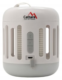 Svietidlo MUSIC CAGE Bluetooth nabíjacie + UV lapač hmyzu