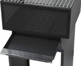 Ohnište CUBE s mriežkou 74cm
