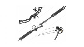 Luk Poe Lang Predator III 35-65lb čierny