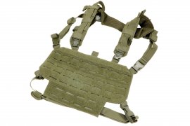 Lehká taktická vesta Mil-Tec Chest Rig Zelená 2.jpg