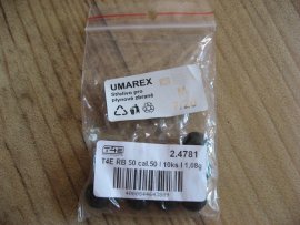 Recenzia: Kuličky T4E Rubber Ball RB .50 polymer 10ks - 1