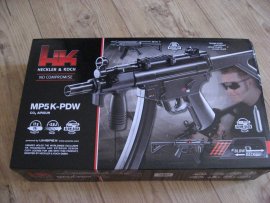 Recenzia: Vzduchový samopal Umarex Heckler&Koch MP5 K-PDW 4,5mm - 1
