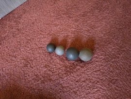 Recenzia: Kuličky T4E Rubber Ball RB .50 polymer 10ks - 1