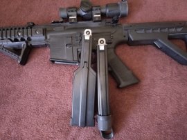 Recenzia: Zásobník Crosman QR pre DPMS, Bushmaster MPW, R1 - 4