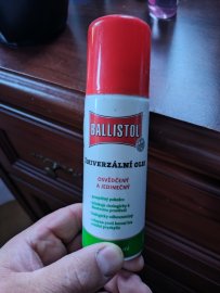 Recenzia: Ballistol olej v spreji 100 ml - 1