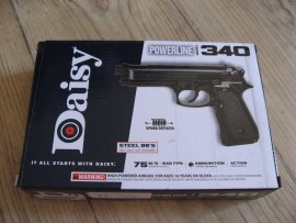 Recenzia: Vzduchová pištol Daisy Powerline 340 4,5mm - 1