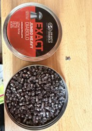 Recenzia: Diabolo JSB Exact Jumbo Heavy 5,52mm 500ks - 1
