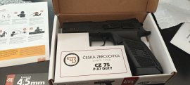 Recenzia: Vzduchová pištoľ ASG CZ 75 P-07 Duty Blowback 4,5mm - 1