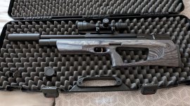 Recenzia: Vzduchovka Taipan Veteran II 550mm 6,35mm Laminate Grey - 1