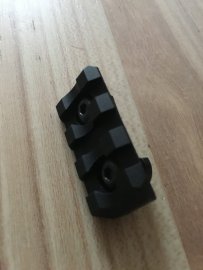 Recenzia: ASG lišta M-Lok 3 pozície 2ks - 1