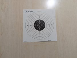 Recenzia: Terče vzduchovkové Venox 14x14 100 ks - 1