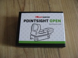 Recenzia: Kolimátor Beast Hunter Open PointSight Red/Green - 1