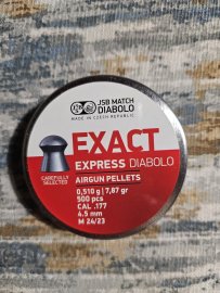 Recenzia: Diabolo JSB Exact Express 4,52mm 500ks - 1