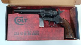 BAZAR - Vzduchový revolver Umarex Colt Single Action Army SAA .45 Antique 4,5mm 2