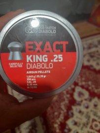 Recenzia: Diabolo JSB Exact King 6,35mm 350ks - 1