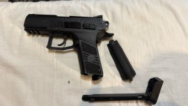 Recenzia: Vzduchová pištoľ ASG CZ 75 P-07 Duty Blowback 4,5mm - 2