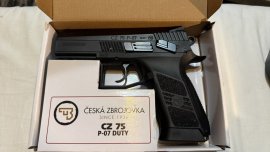 Recenzia: Vzduchová pištoľ ASG CZ 75 P-07 Duty Blowback 4,5mm - 4