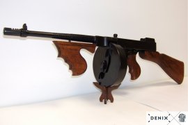 Replika Thompson M1928 s bubnovým zásobníkom, USA 3