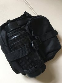 Recenzia: Bedrová brašna s fľašou Mil-Tec - čierna - 1