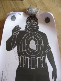 Recenzia: Papierový terč Venox Terorista 61x43cm 10ks - 3