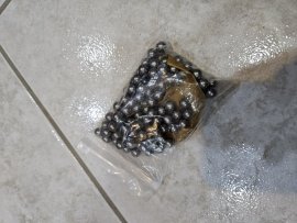 Recenzia: Oceľové guličky do praku 7,9mm 100ks - 1