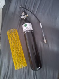 Recenzia: 3l Potápačská fľaša s manometrom a hadicou - 2