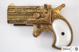 Replika dvojhlavňového Derringera, USA 1866 3