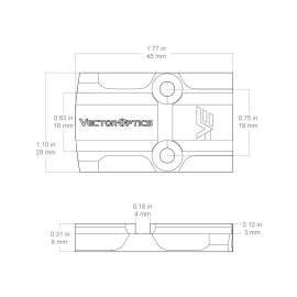 Adaptér Vector Optics MOJ/VOD 2