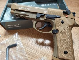 Recenzia: Vzduchová pištoľ Beretta M9A3 FM FDE - 2