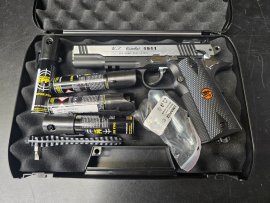 Recenzia: Vzduchová pištoľ Bruni US Combat 1911 M strieborná - 1