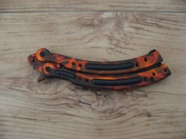 Recenzia: Nôž Joker motýlik JKR614 Flames - 4