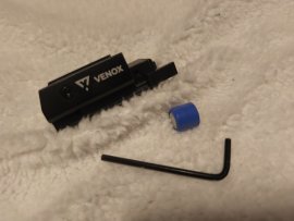 Recenzia: Laserový zameriavač Venox Tactical červený - 2
