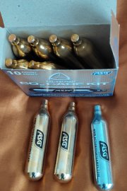 Recenzia: Bombičky CO2 ULTRAIR CARE KIT 12g ASG 10ks - 1