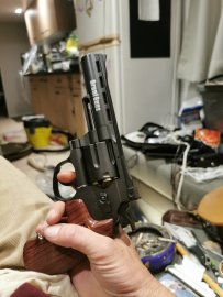 Recenzia: Vzduchový revolver Bruni Super Sport 701 čierny 4,5mm - 1