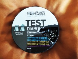 Recenzia: Diabolo JSB Match Test Middle Weight 4,5mm 350ks - 1