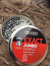 Recenzia: Diabolo JSB Exact Jumbo 5,52mm 250ks - 2