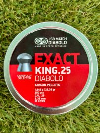 Recenzia: Diabolo JSB Exact King 6,35mm 350ks - 1