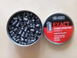 Recenzia: Diabolo JSB Exact Jumbo Monster 5,52mm 200ks - 1