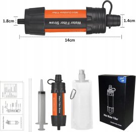 Vreckový filter na vodu Mini Water Filter 6v1 2