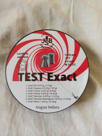 Recenzia: Diabolky JSB Exact Test pre pušku 4,5mm 350ks - 1
