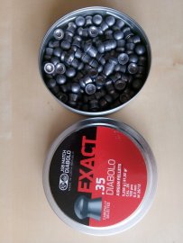 Recenzia: Diabolo JSB Exact 9mm 100ks - 1