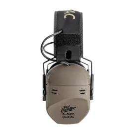 Aktívne strelecké slúchadlá RealHunter Active ProSHOT QuadTAC FDE 3