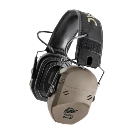Aktívne strelecké slúchadlá RealHunter Active ProSHOT QuadTAC FDE 4