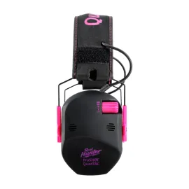 Aktívne strelecké slúchadlá RealHunter Active ProSHOT QuadTAC Devil Pink 3