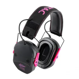 Aktívne strelecké slúchadlá RealHunter Active ProSHOT QuadTAC Devil Pink 4